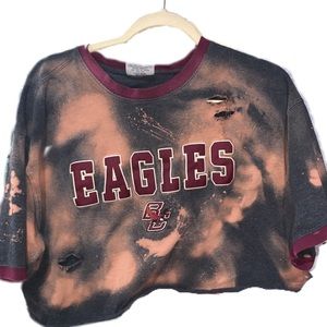 BC EAGLES DISTRESSED TEE